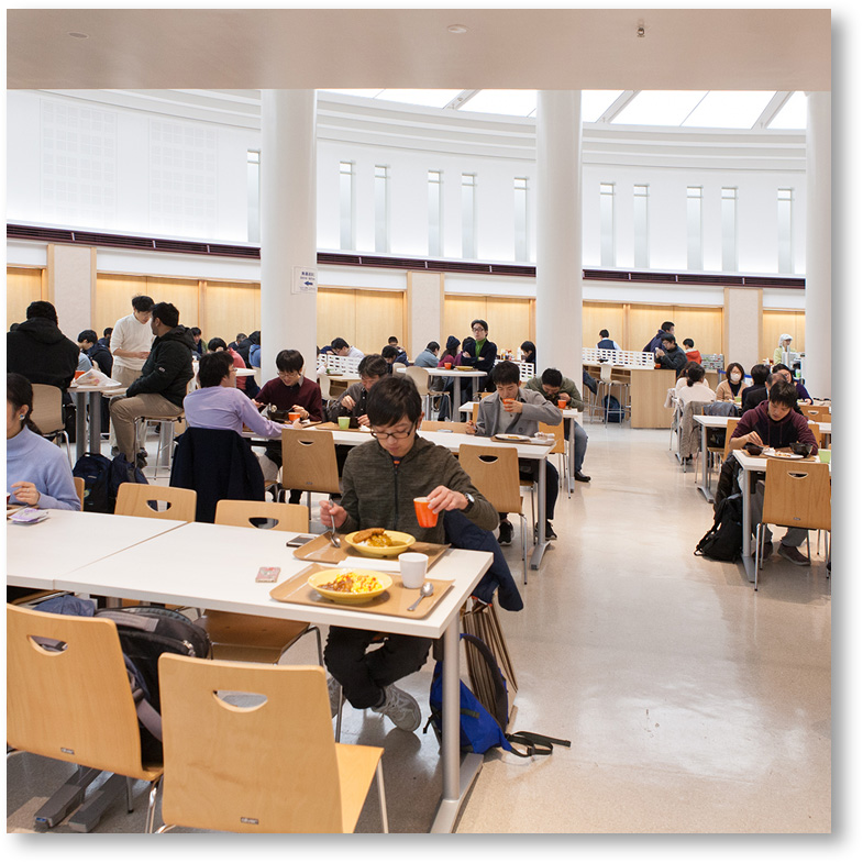 “東京大学の学生食堂”