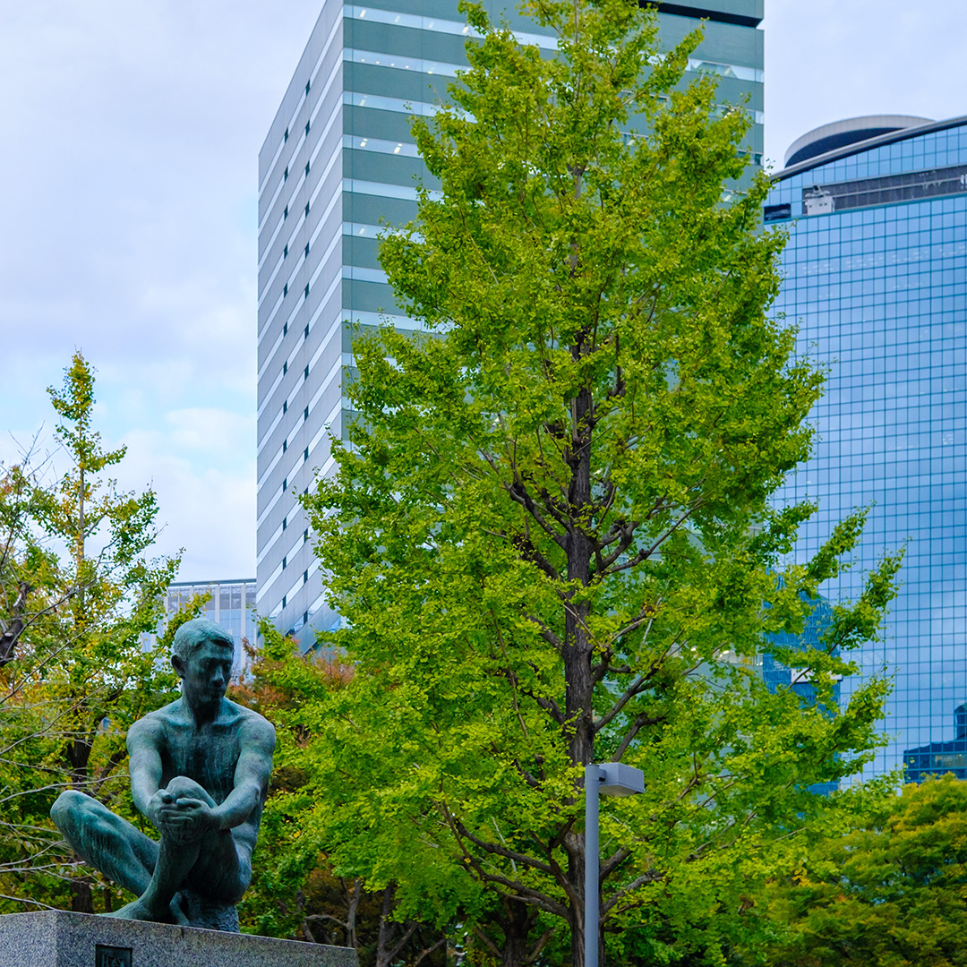 新宿中央公園からの景色